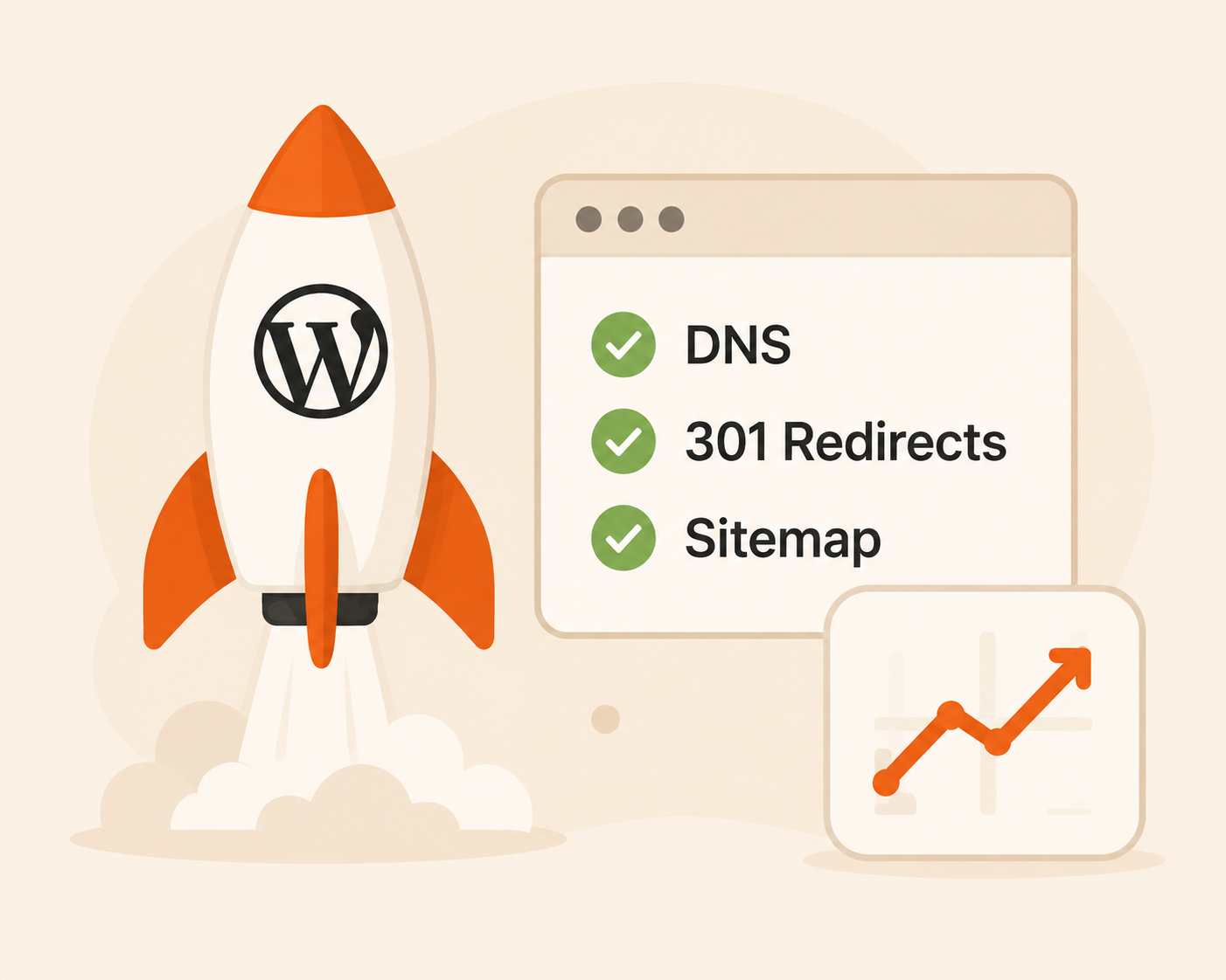 Launch and redirects illustration